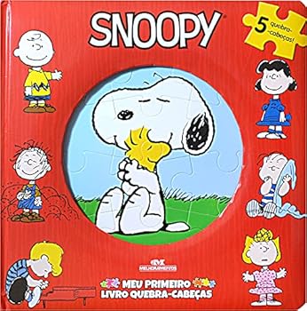 Hardcover Snoopy - Meu Primeiro Livro Quebra-Cabeças [Portuguese] Book