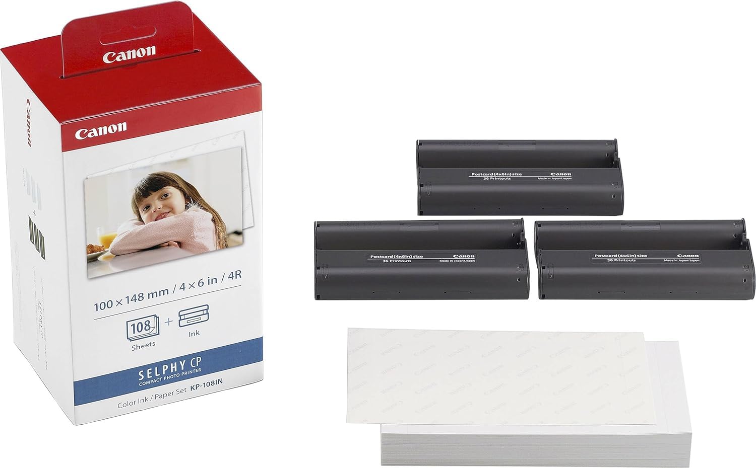 Amazon.com: Canon Selphy CP1500 Photo Printer Bundle (Black) with