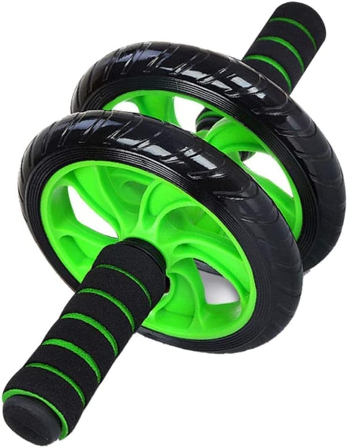 COOLBABY Fitness Ab Roller Wheel,Exercise Roller Wheel with Knee Pad for Abdominal & Core Strength Training, Exercise Wheels Wheel Roller Training Machine For Home Gym NY0263-SRK