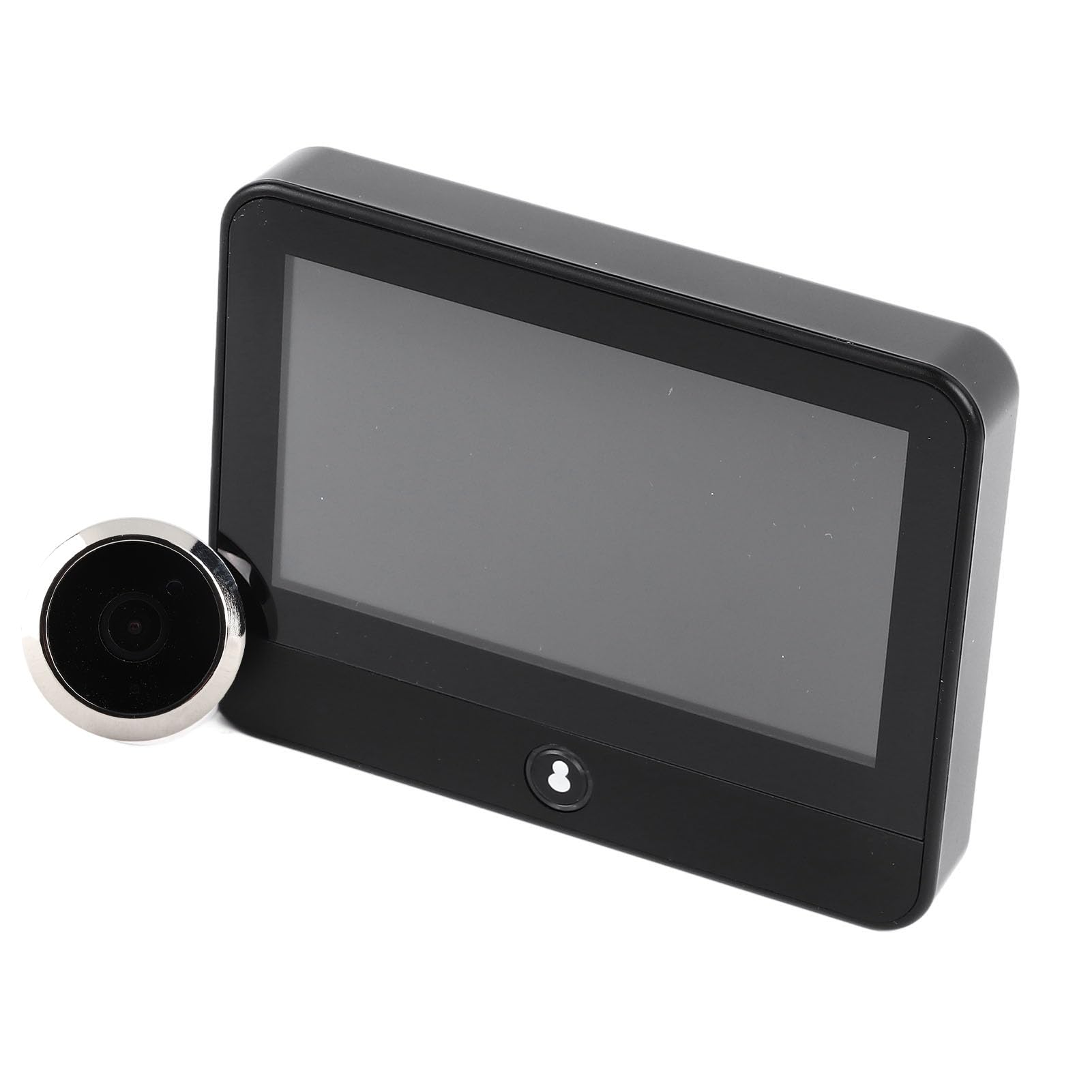Sonew Mirilla Digital de Puerta, Cámara Inteligente Mirilla Digital Vigilancia, 1080P Amplio Ángulo de Visión, PIR Detección de Movimiento, Audio Bidireccional, para la Oficina en Casa