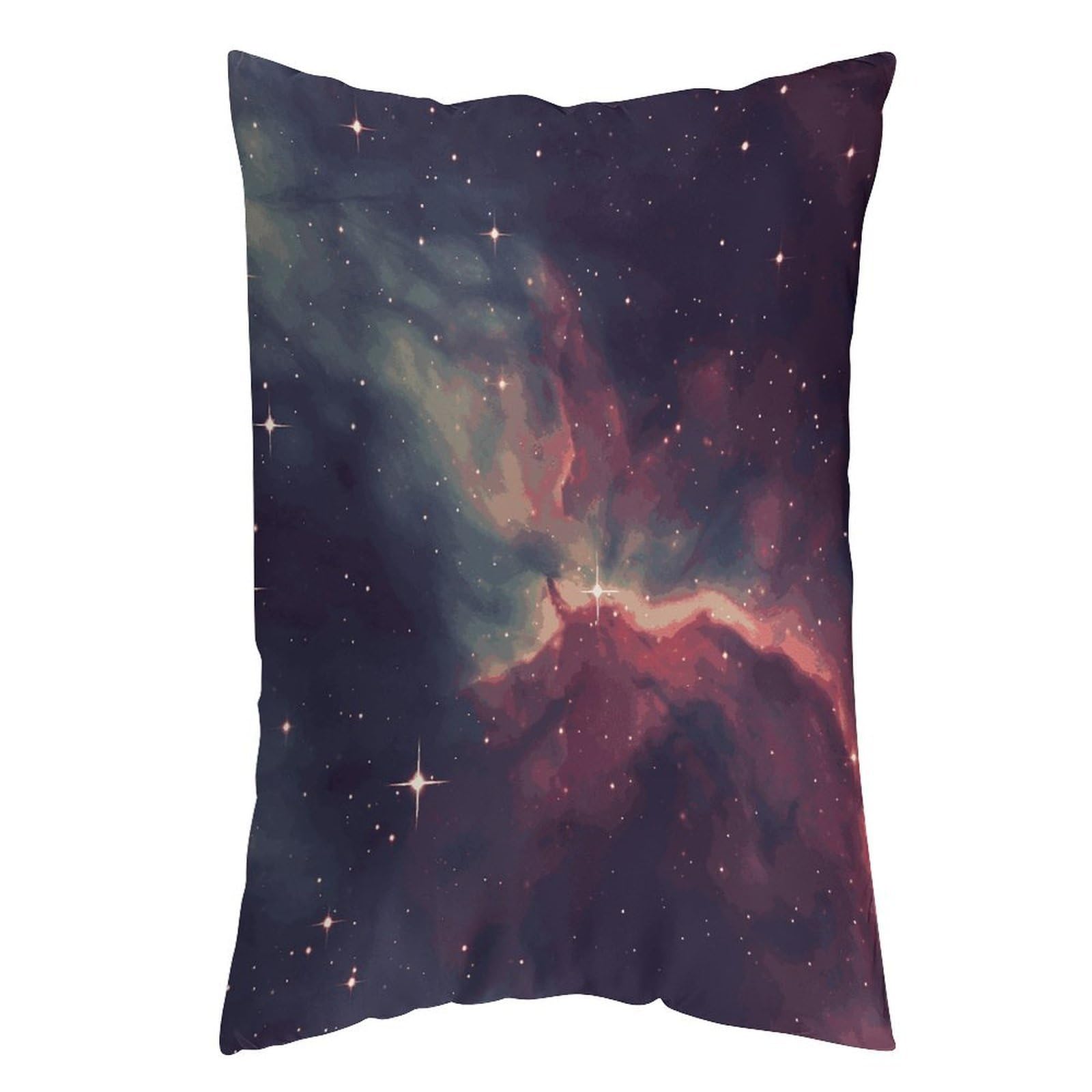 LDGSUPH Star Field in Deep Space Pillow Cases Soft Pillowcase with Invisible Zipper Wrinkle Resistant Pillow Covers Breathable Removable Pillow Protector for Bed Sofa Car 16 "x24