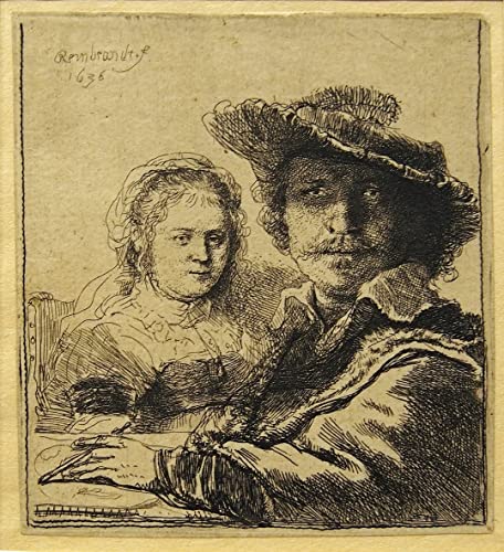 Art portrait Rembrandt Van Rijn idéal pour réchauffer l'ambiance de votre salon