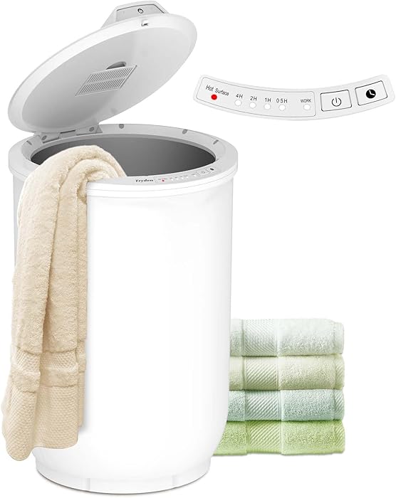 Towel Warmer Ultra Large Capacity with Timer, Rapid Heating, One-Button Control and Safety Lock