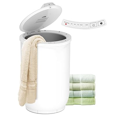 Ultra Large Capacity Towel Warmer Bucket, Rapid Heating with Timer, One-Button Control, Safety Lock, Perfect for Home and Spa