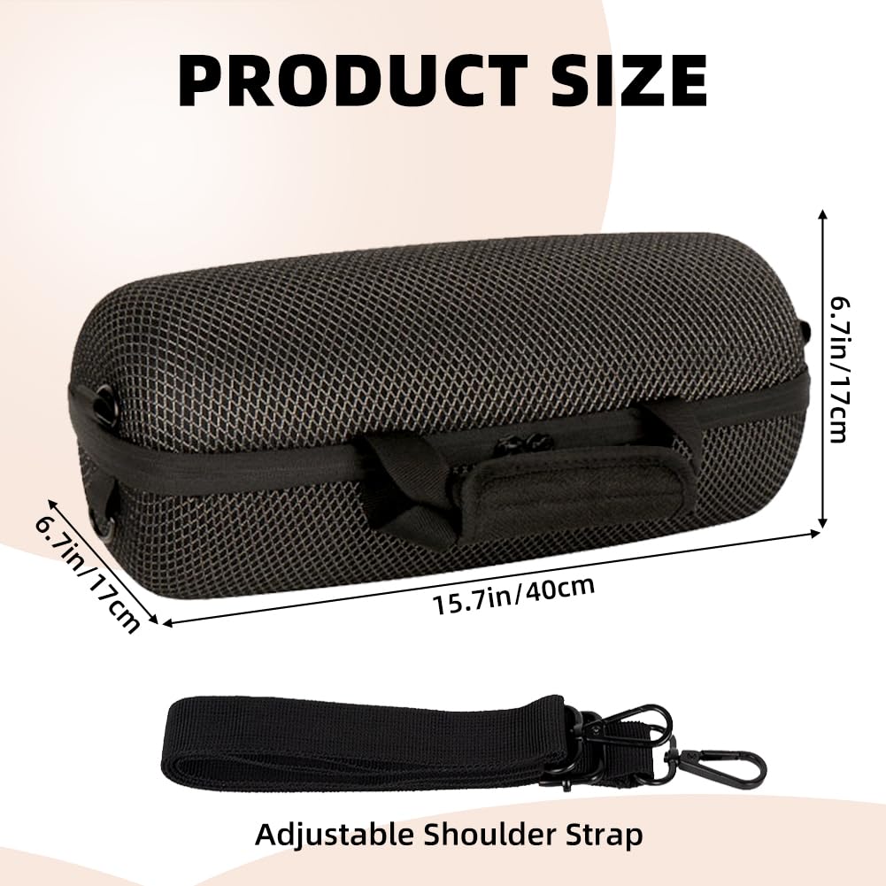 Estuche Rígido para JBL Xtreme 4/Xtreme 3 Altavoz Bluetooth Portátil – Caja Protectora de Viaje Impermeable EVA con Correa Ajustable