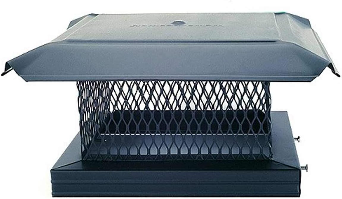 8" x8" Homesaver Pro Galvanized Chimney Cap - 14801