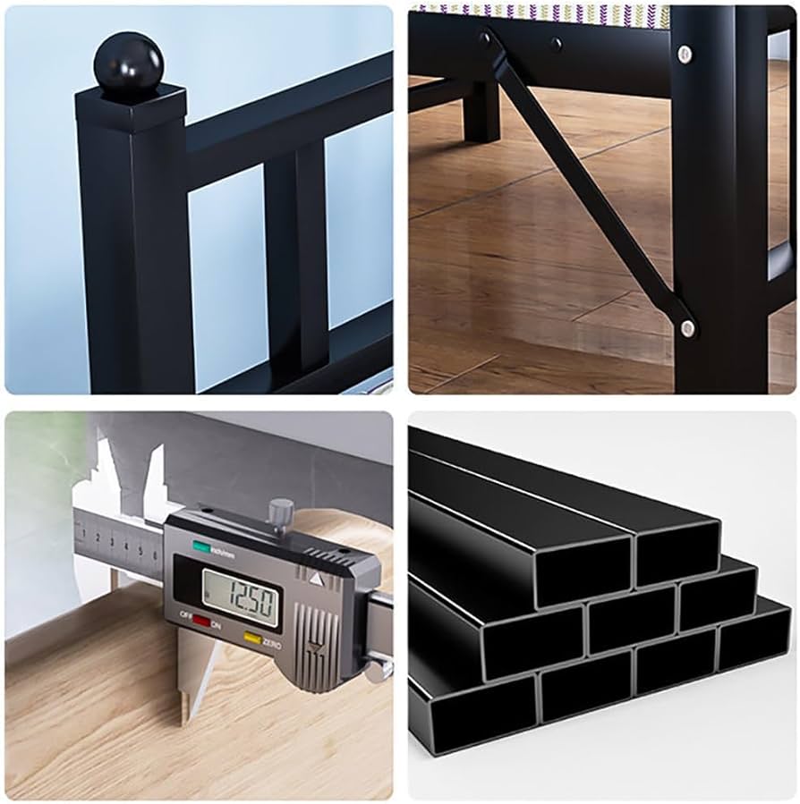 Amazon｜Fuyutu ベッドフレーム シングル 幅70cm 折り畳みベッド 完成