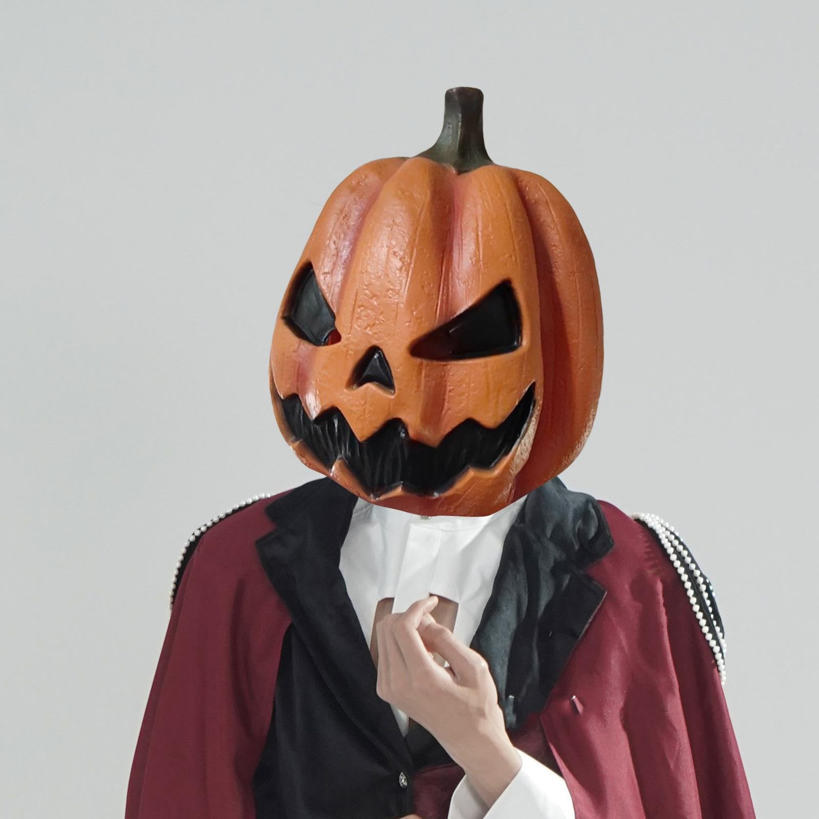 Amazon.co.jp: Stxdynjy ハロウィン かぼちゃマスク ヘッドギア