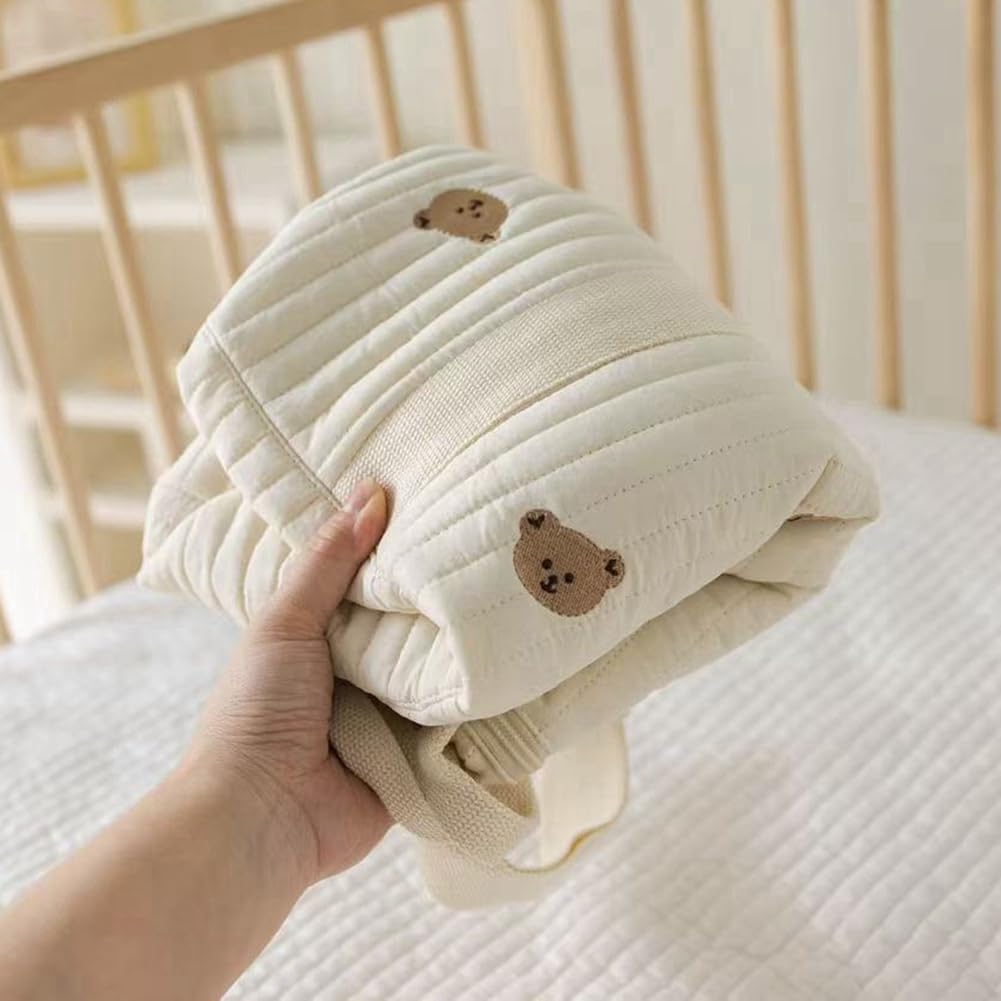Borsa per Pannolini per Bambini con Tracolla per Passeggino Portatile da Viaggio