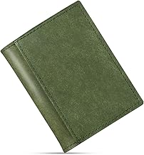 Coin Purse, Men's, Made in Japan, Thin, Small Coin Purse, Pueblo Leather, Genuine Leather, Thin, Can Store Bills and Cards, Coin Case, Box Shape, Compact, Easy to See at a Glance, Gentleman, patina