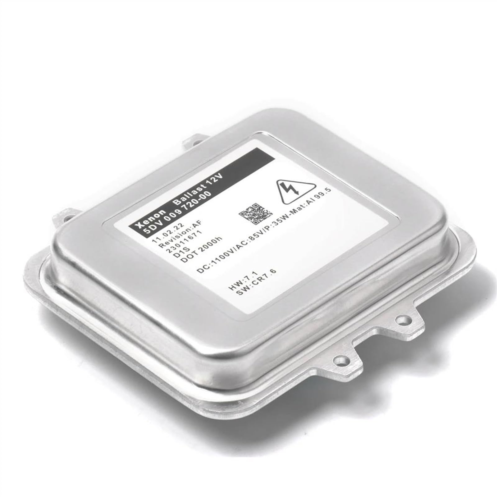 Ballast xénon pour phares de Touareg, Golf, GTI et Tiguan 5DV 009 720-00 5DV00972000, Ballast xénon HID pour Voiture D1S 35W, unité de contrôle 4E0 907 476 4E0907476