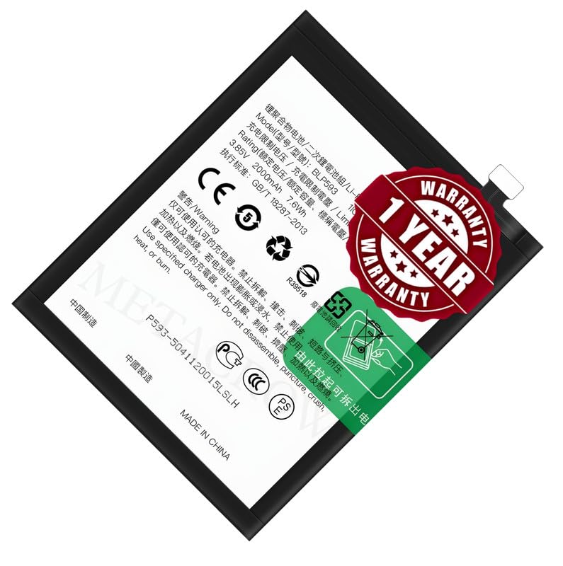 Image of Original BLP593 Battery Compatible for Oppo Neo 5 (2015) (R1201) | Neo 5s | A31 (2015) - (2000mAh) - 1 Year Warranty JK1 - Not Compatible for Oppo Neo 5 (2014)
