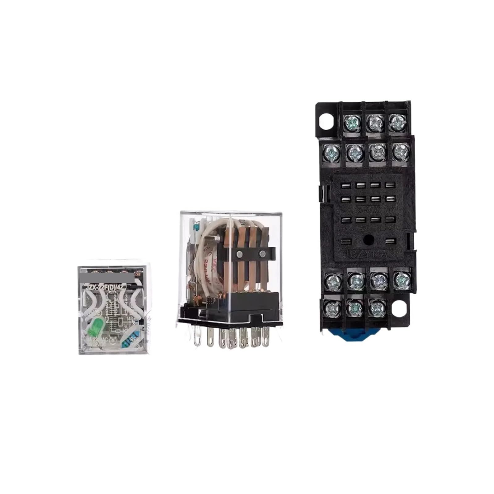 Amazon.com: Relay JZX-22F(D)/2Z 8pin Relay 1PCS(JZX22F(D) 2Z AC12V