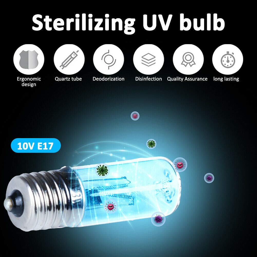 Diheohg UVC Lights Ampoule Germicide Lampe Ultraviolette DC