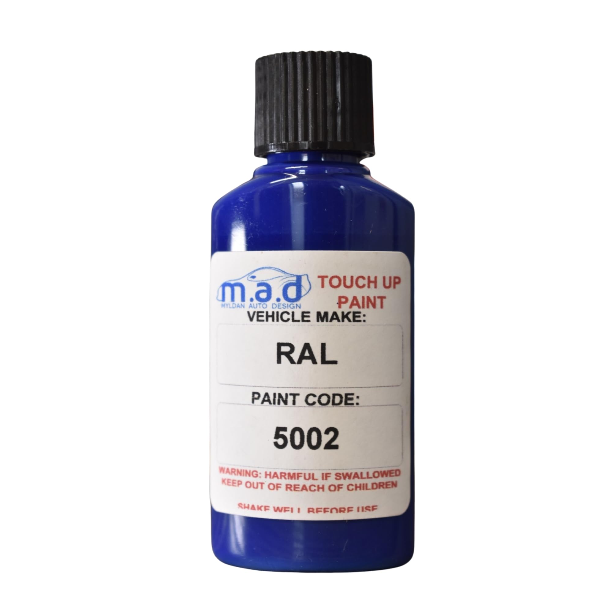Mad Paints Blue Ral 5002 Ultramarine Touch Up Pen Repair Kit Paint With Brush Scratch Paint (Just Paint)