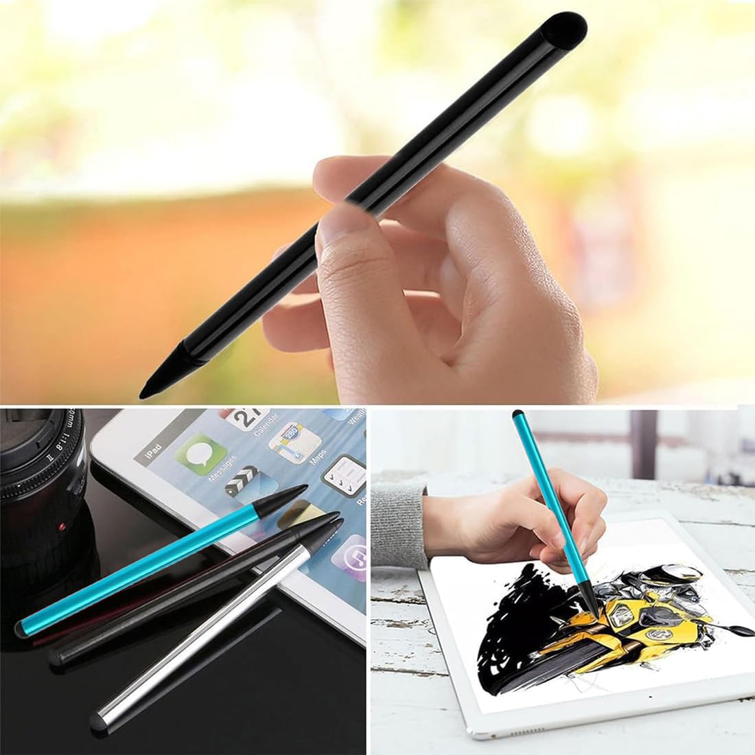 Penne Stilo Capacitive Universali per Touch Screen per Tablet iPhone iPad Samsung Galaxy