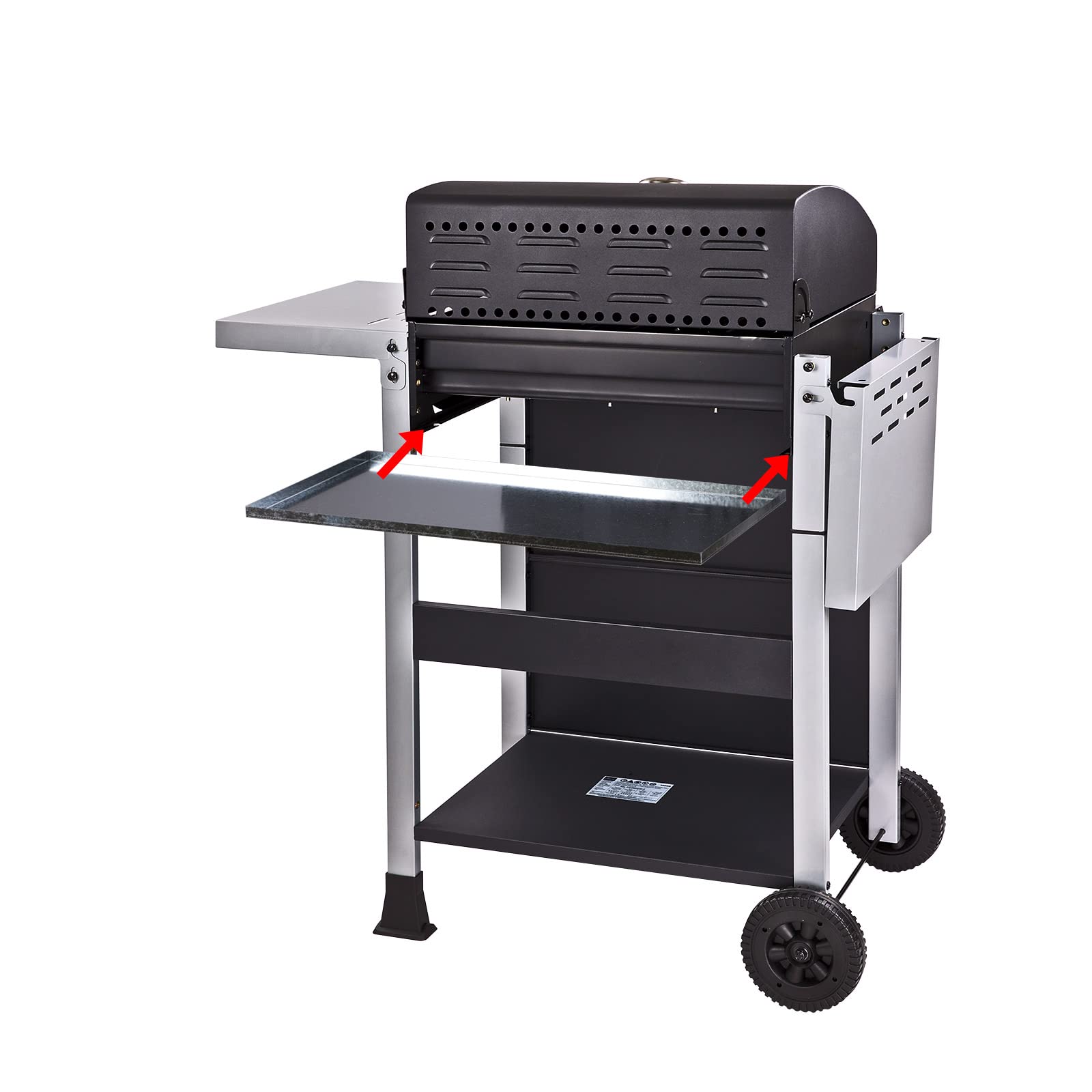 Barbecue a gas a 3 fiamme 8,1 kW 107 x 52 x 103 cm