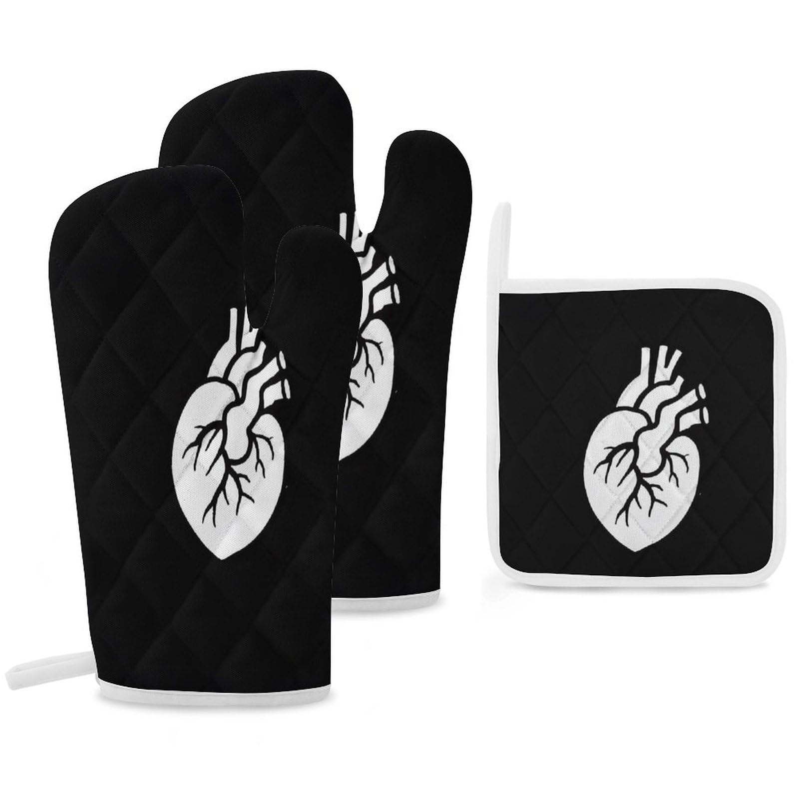 Gants de cuisine anti-brûlure et maniques imprimées, l'essentiel de la cuisson