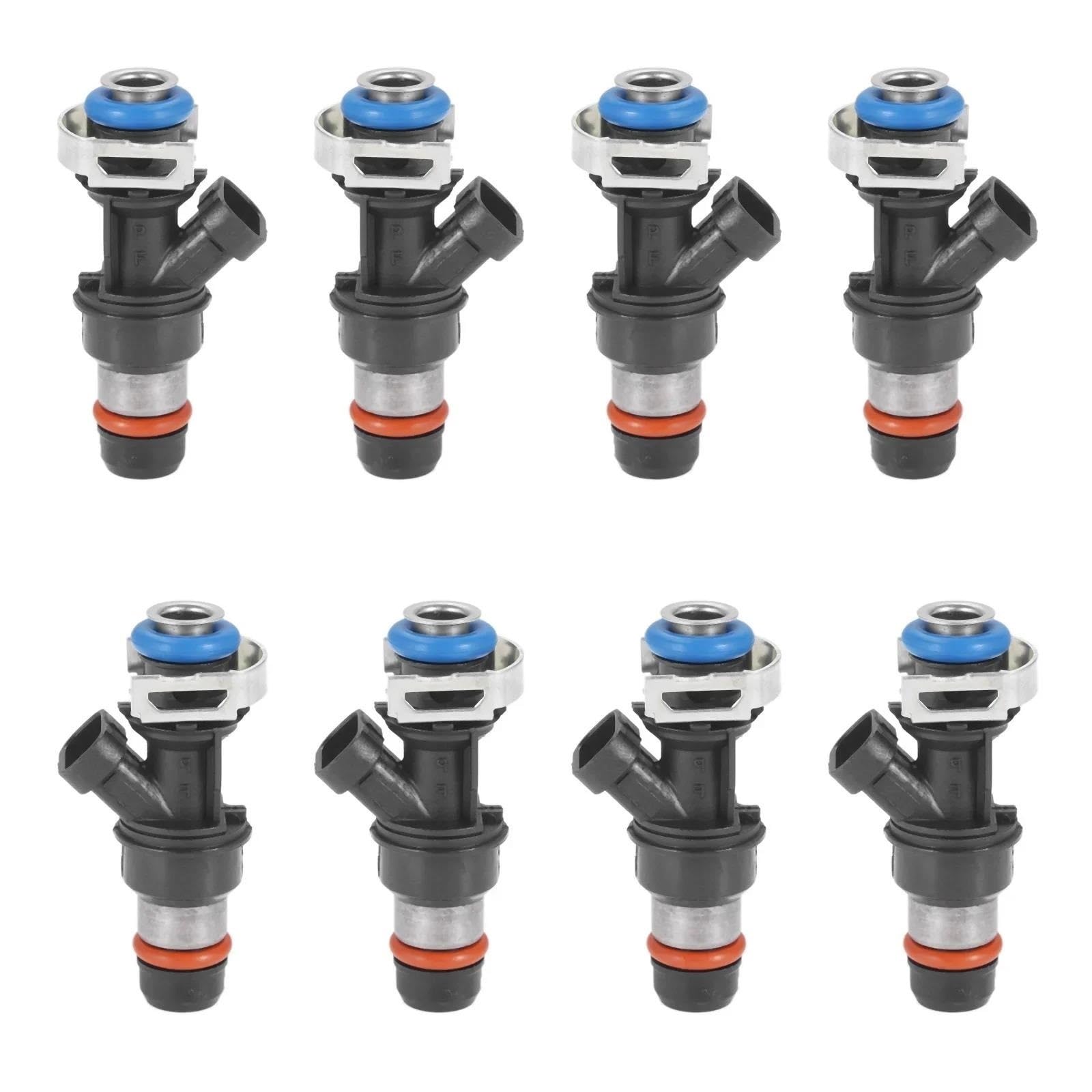 Hjkdsz One Color 8Pcs Engine Parts Fuel Injectors Injection Valve For Escalade Esv Ext V8 5.3L 6.0L 2002-2006