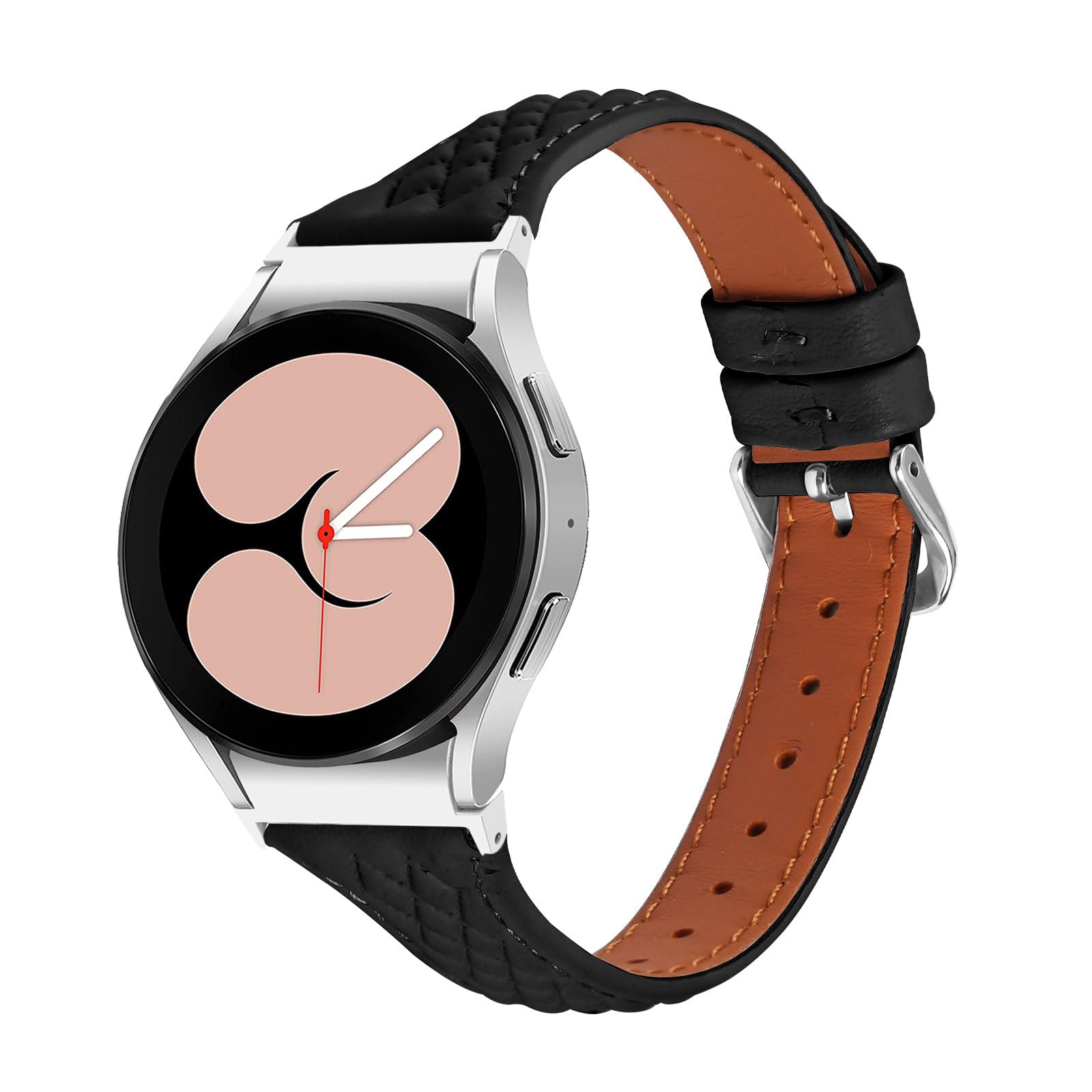 RuiRdot Compatible With Galaxy watch 5 40 mm 44mm Band Strap, Watch Strap Adjustable Business Watch Replacement Band for Galaxy Watch 4 Classic 42mm 46mm/Watch 5 Pro 45mm (Black)