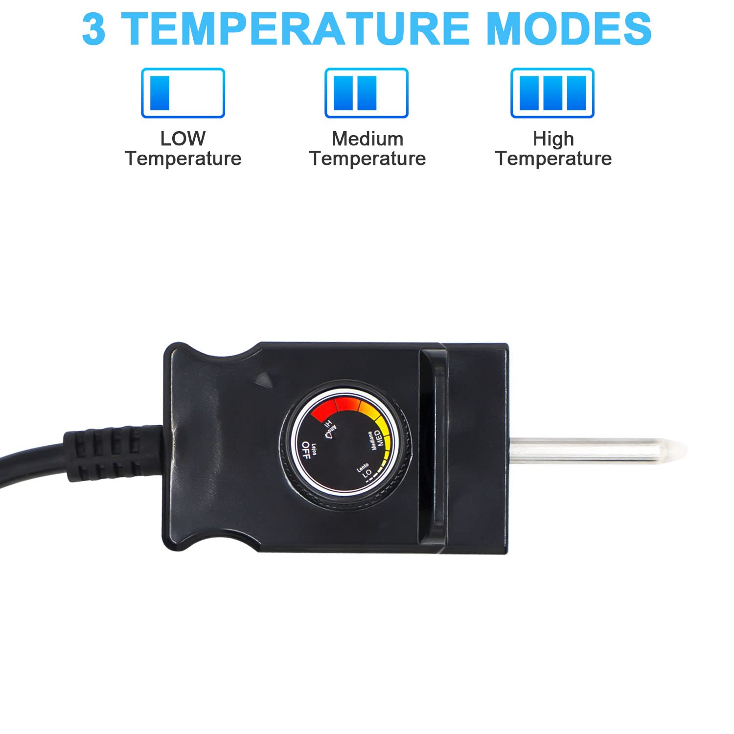 Cable De Sonda De Termostato Ajustable Para Fumadores