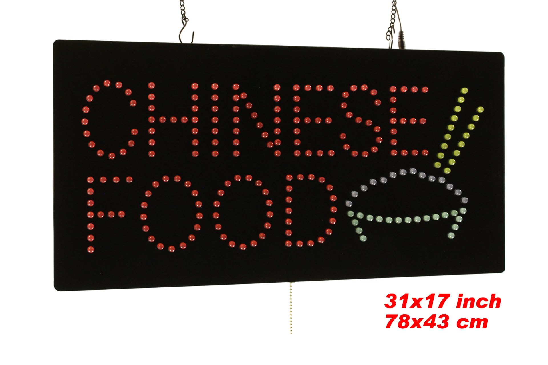 Jumbo LED Chinese Food Sign - FREE SHIPPING -2 Jumbo LED Chinese Food Sign - FREE SHIPPING -2