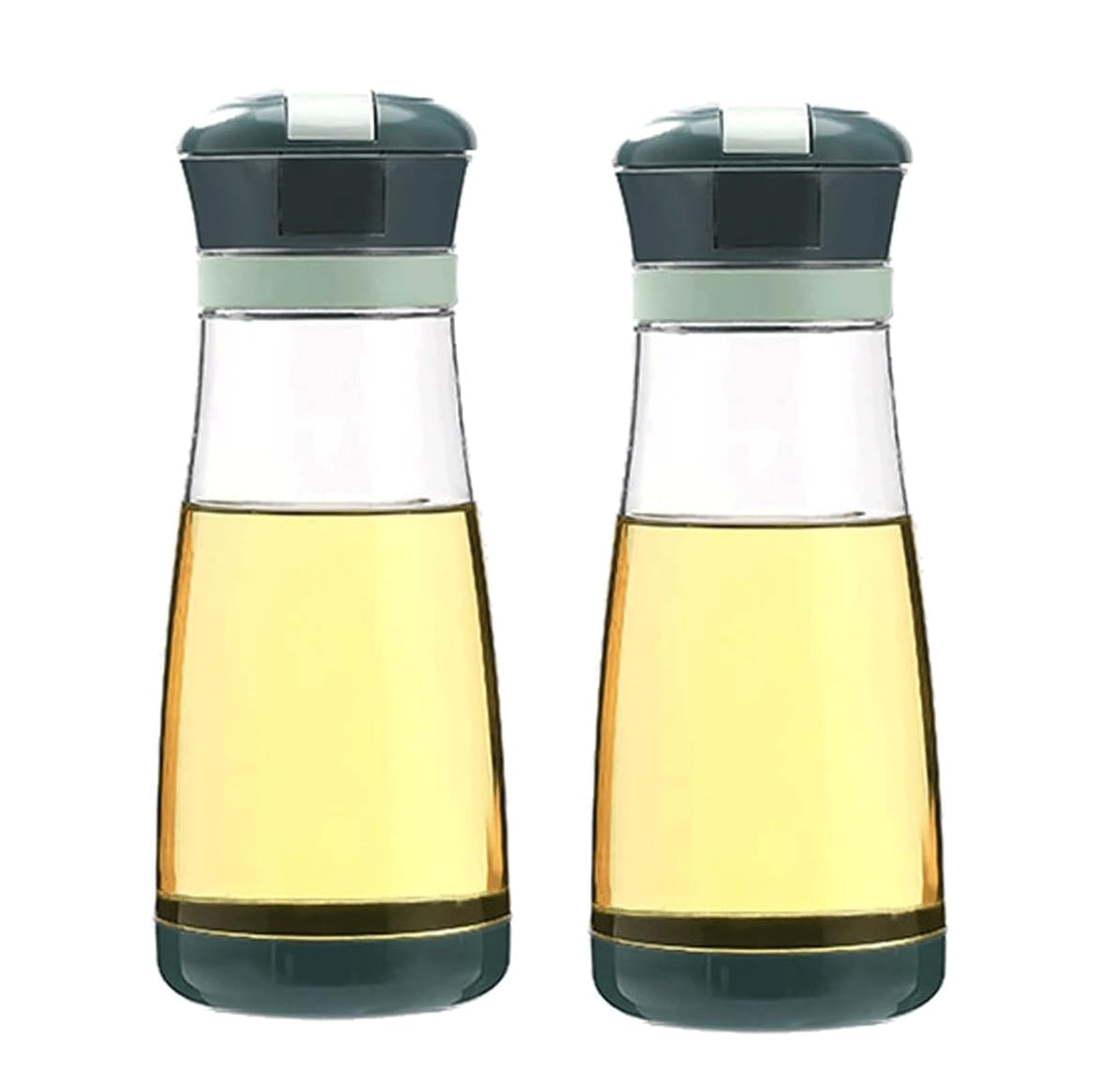 KRILLIQ Lattina di Olio Bottiglia di Olio commestibile in plastica Lattina di Miele Dispenser di Olio e aceto Dispenser di sciroppo di caffè per Cucinare in Cucina per Condimento