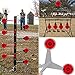 MEMX Reactive Shooting Targets, 3 Inch 250 Sheets Premium Self-Adhesive Target Stickers & High Visibility Impact Bullseye Targets for Pistol Shooting-Airsoft Guns-BB Guns-Rifle.