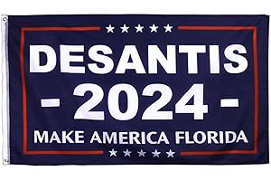 Desantis for President 2024 American Flag, Desantis 2024 Flag 3x5 ft, Make America Florida Flag