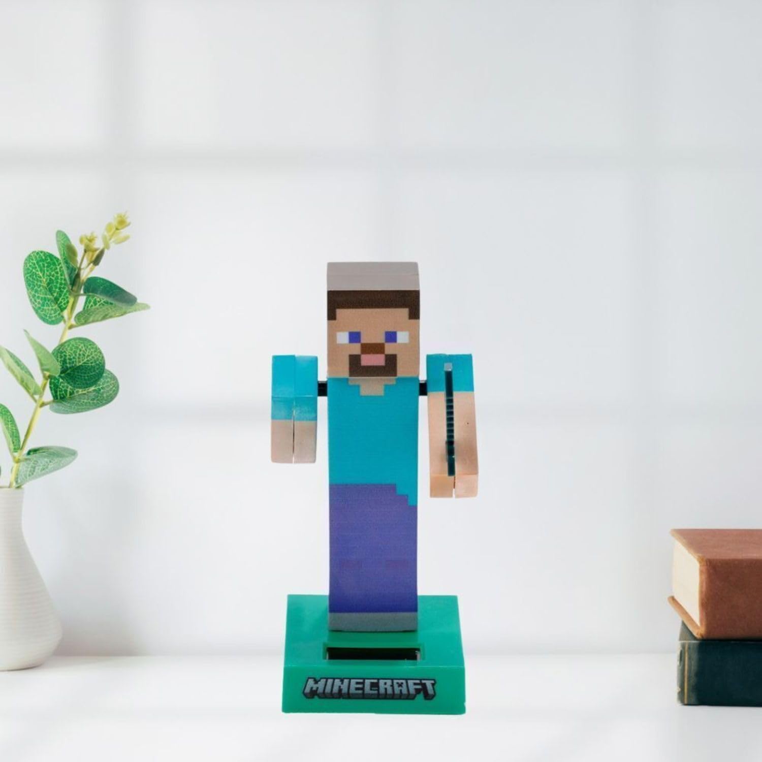 Solar Pal - Steve Minecraft - Decorazione ad Energia Solare