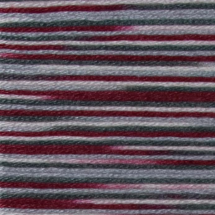 Image of KCS Big skeins of 25 Meters Size 25 Color Variegated Cross Stitch Stranded Threads,6 skeins,4513