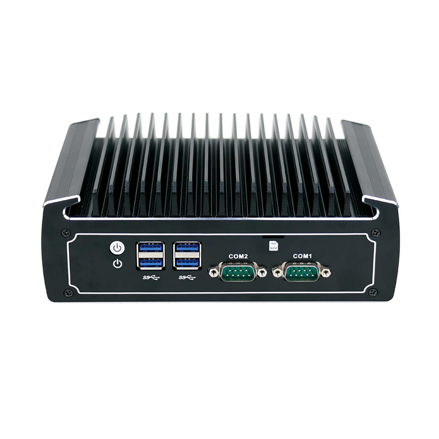 Base Plate Din Rail Mini PC, Industrial PC, Windows 11 or Linux Ubuntu, TPM2.0, I3 10110U, BX01, 2 x COM, SIM Slot, HDMI, DP, 2 x I210 LAN, WOL, PXE, Watchdog, 0 RAM, 0 Storage, Barebone No System