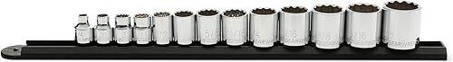 GEARWRENCH Drive juego de tubos SAE estándar de 12 puntos