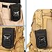 IronSeals Double Capacity Tactical Molle Belt Waist Pouch Phone Holster with Card Slots for iPhone 15 Pro/15 Plus/15 Pro/14 Plus/14 Pro Max/14 Pro/14/13 Pro Max/12ProMax/11, Samsung S24/S23/S22/S21