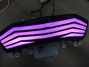 Amazon.co.jp: シグナスX社外ファイバーテールシーケンシャル7色