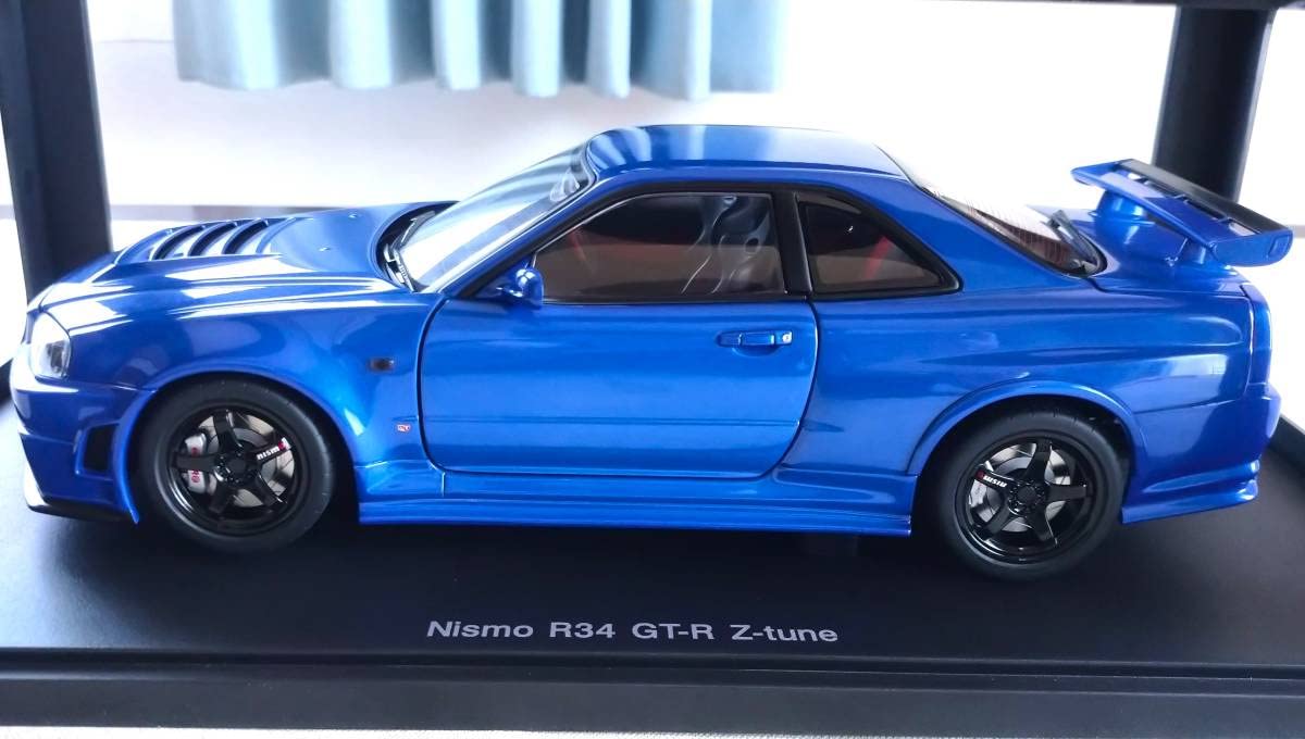 Amazon | 1/18 AUTOart オートアート NISSAN SKYLINE GT-R R34 NISMO Z  