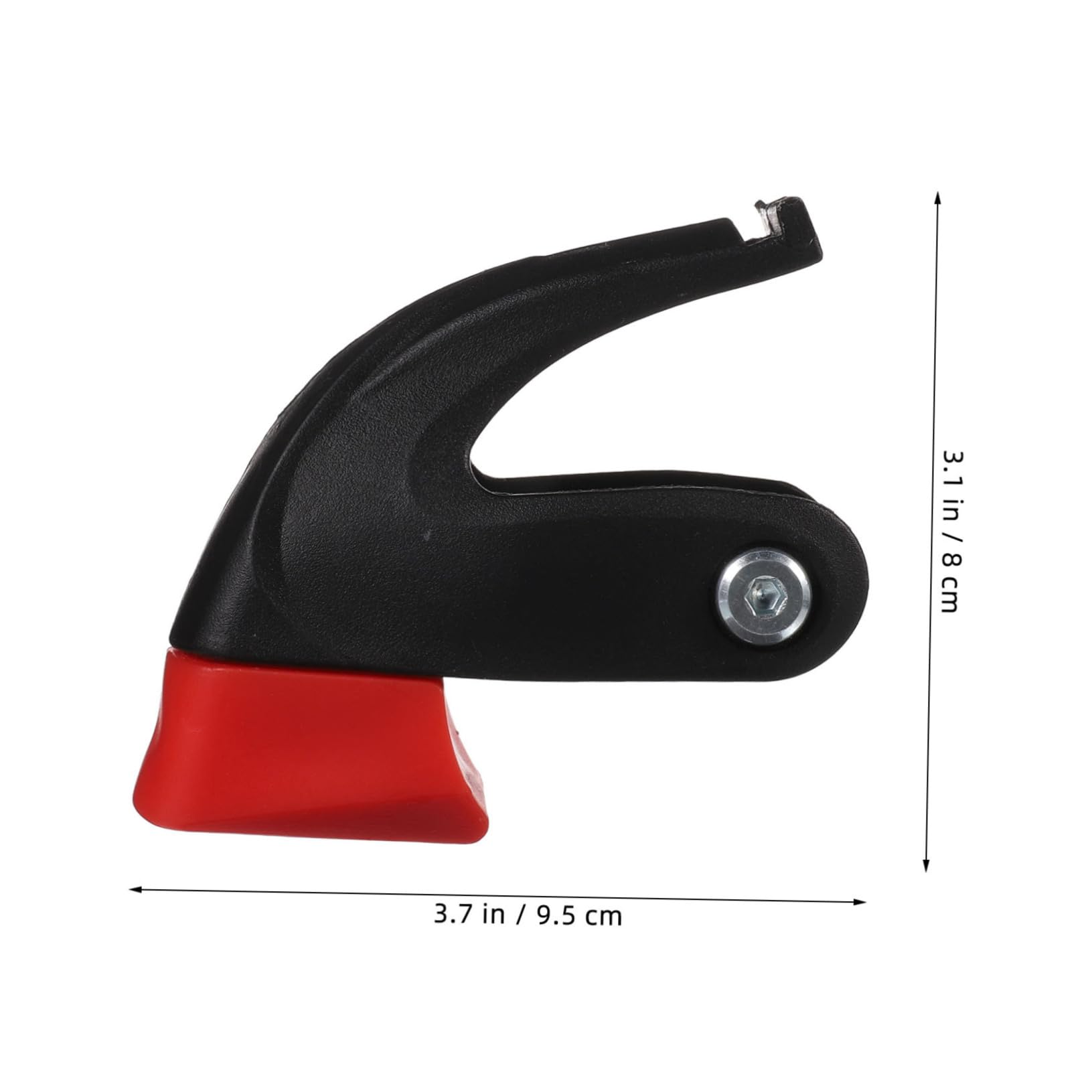 GOOHOCHY Inline Skates Brake Stopper Durable Soft Rubber Replacement Brake Pad for Roller Skates Easy to Use Shock Absorbing for