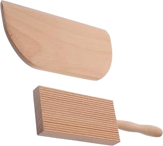 Wooden Gnocchi Board Pasta Making Tool with Handle