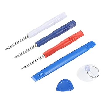 PATIKIL Phone Pry Opening Tools Screwdriver Kit Set 6 in 1 for Cellphone Mobile Phone Laptop PC Repair(P1.5, T2, T0.8)