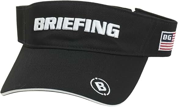 Briefing Hat Sun Visor, black (010), One Size at Amazon