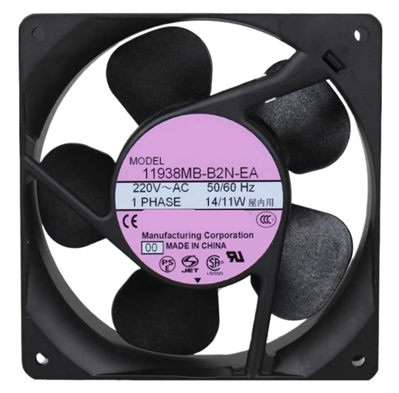 QNYIRPIQRN 11938MB-B2N-EA 220VAC 12038 120 * 120 * 38mm Cooling fan