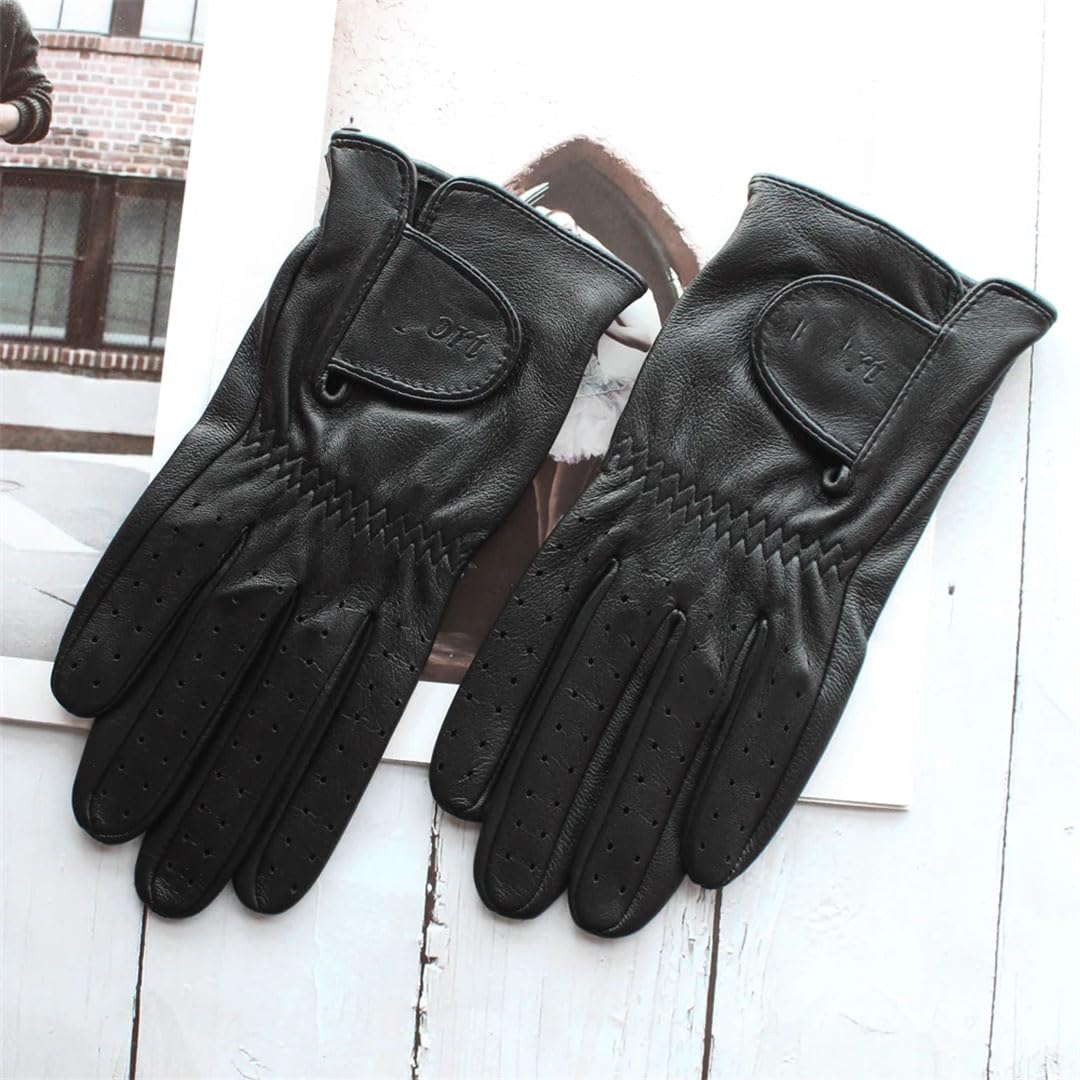 Gants de printemps pour homme et femme - Écran tactile - En cuir - Pour le sport, le golf, la conduite