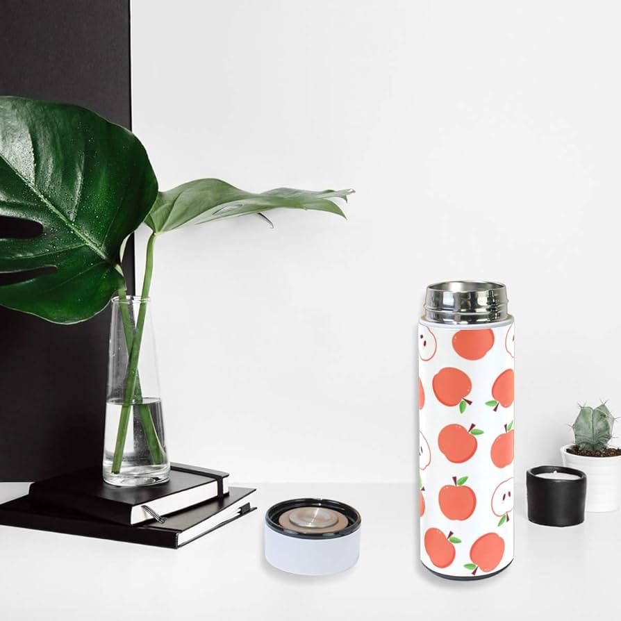 リンゴデザイン ガラス製水筒 Amazon｜ミヤビヤ 水筒 500ml リンゴ柄 林檎柄 りんご柄
