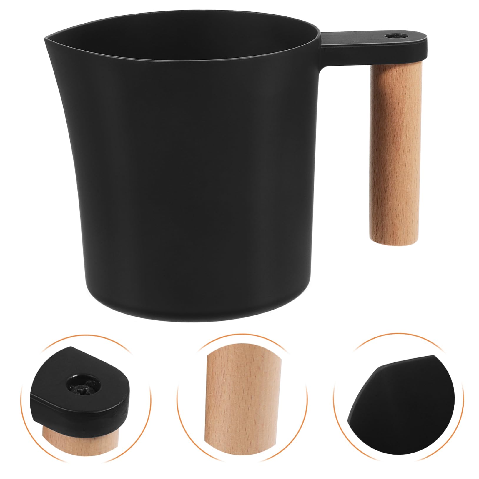 Housoutil 2 Piezas Taza de Aluminio Derretir Cera de Velas Elaboración de Velas Artesanales y Control de Temperatura Preciso