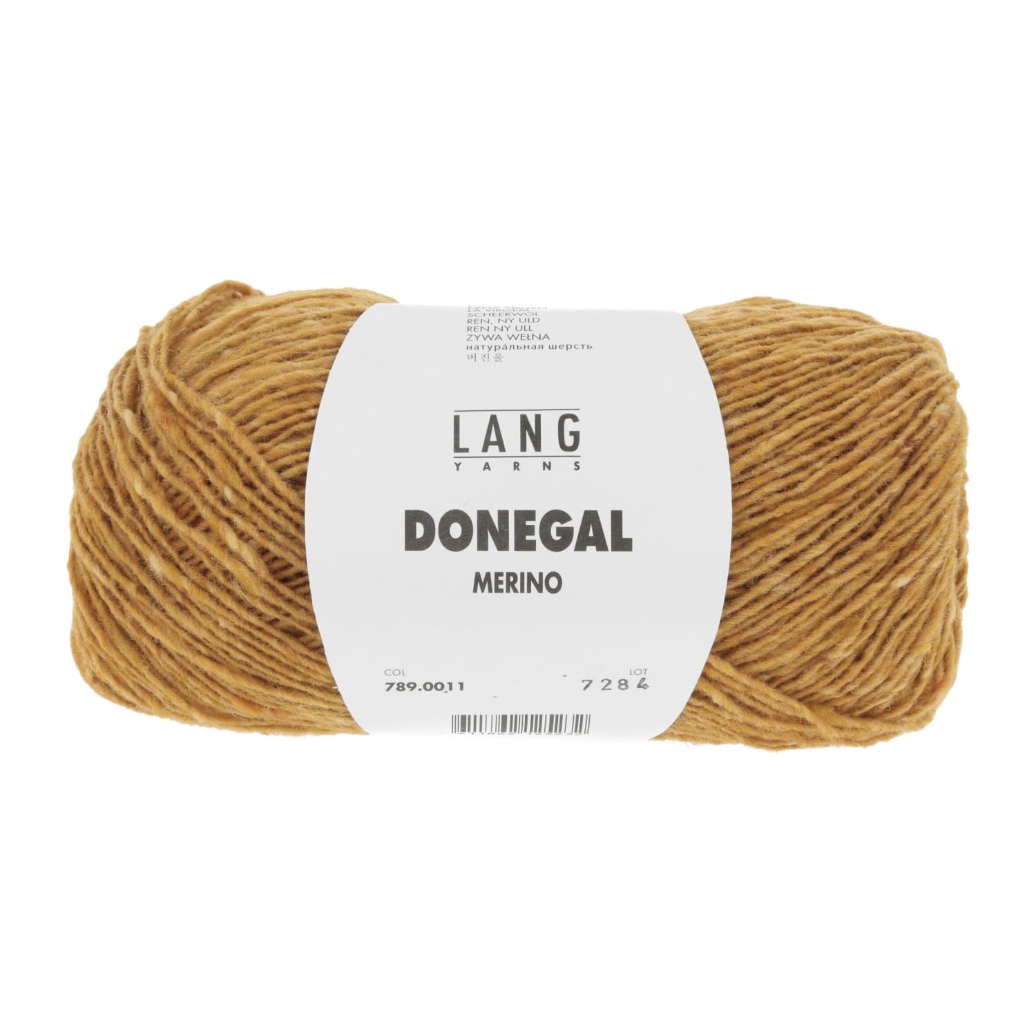 Lang Yarns Donegal 11 - Lauflänge 190m/50g, 100% Schurwolle, Nadeln 3,5–4