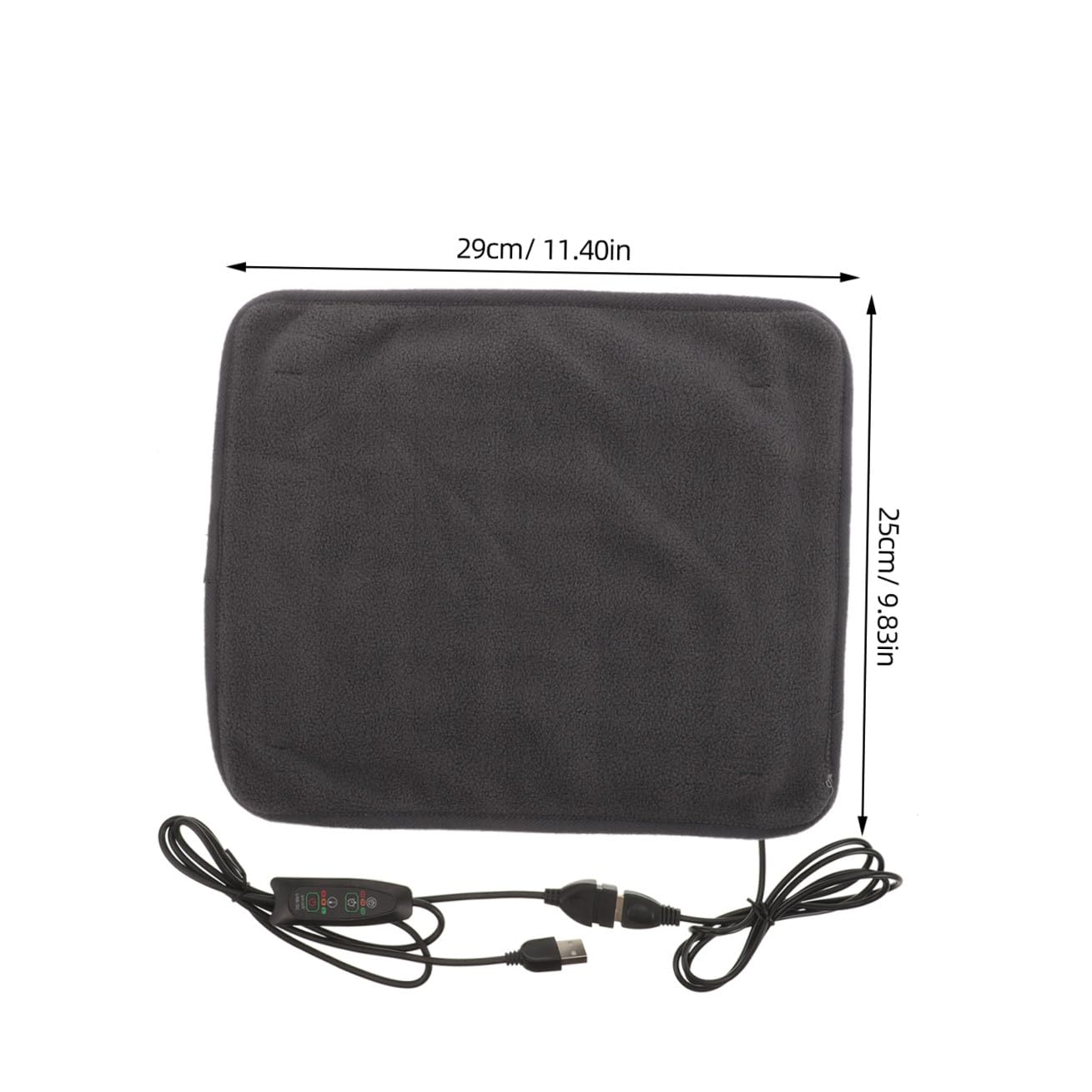 UKCOCO Tapis Chauffant USB pour Animaux, Coussin de Couchage en Polyester