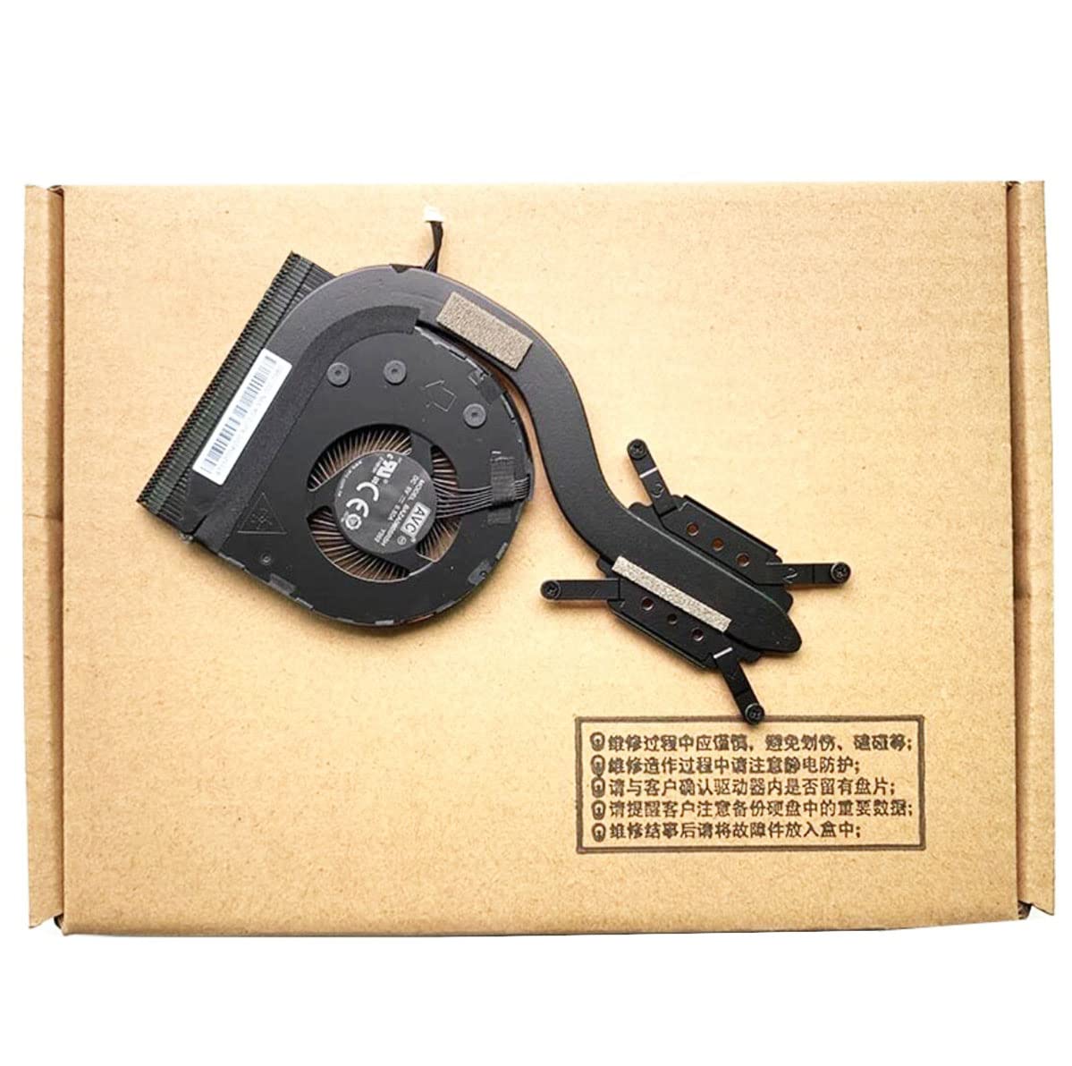 CPU Cooling Fan Heatsink Replacement for Lenovo ThinkPad X280 (UMA) Series 01LX665 01LX666