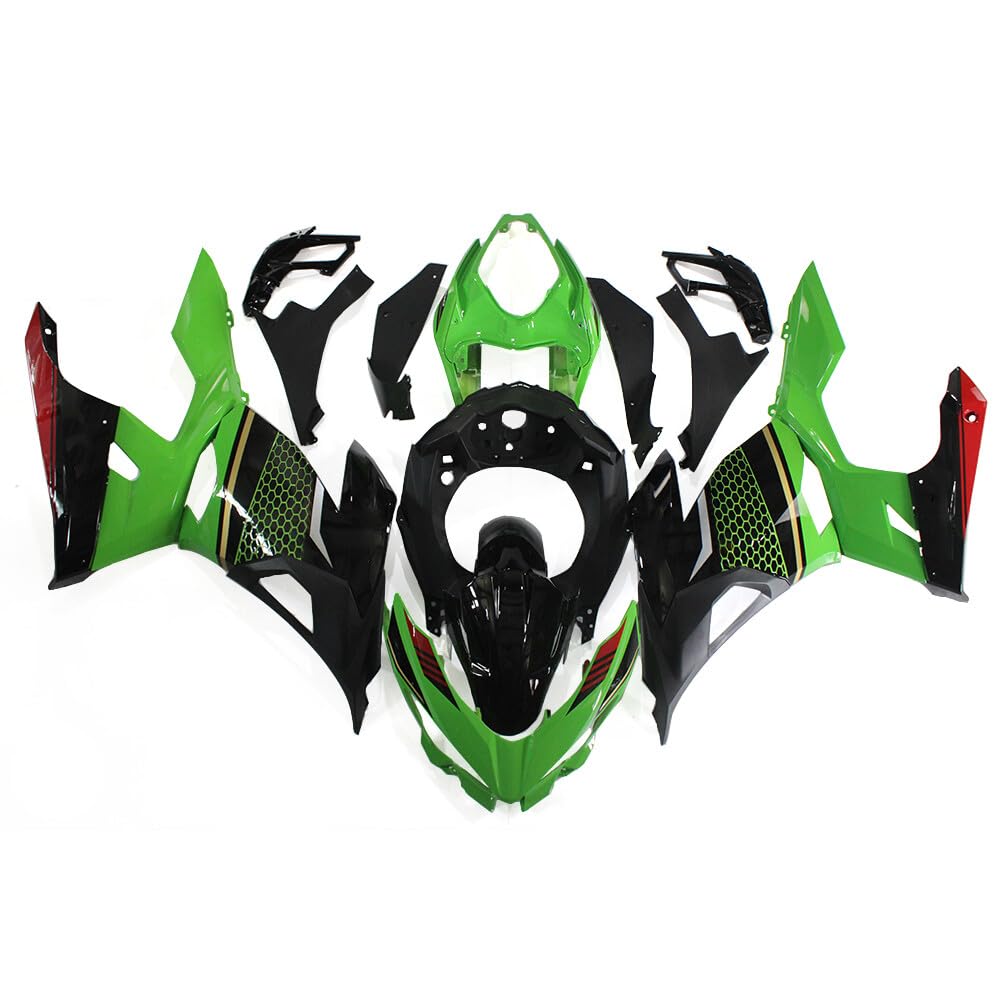 XLYPARTS Injection Full Fairing Kit Fit for Kawasaki 2018-2023 Ninja 400 Fairings EX400 18 19 20 21 22 23 Bodywork ABS Plastic Body Kit Body Frame