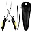Hikary Long Nose Fishing Pliers,Ice Fishing Gear,Stainless Steel Hook Remover Braid Cutter Rustproof Fishing Multi-Tools Fishing Gripper for Freshwater Saltwater
