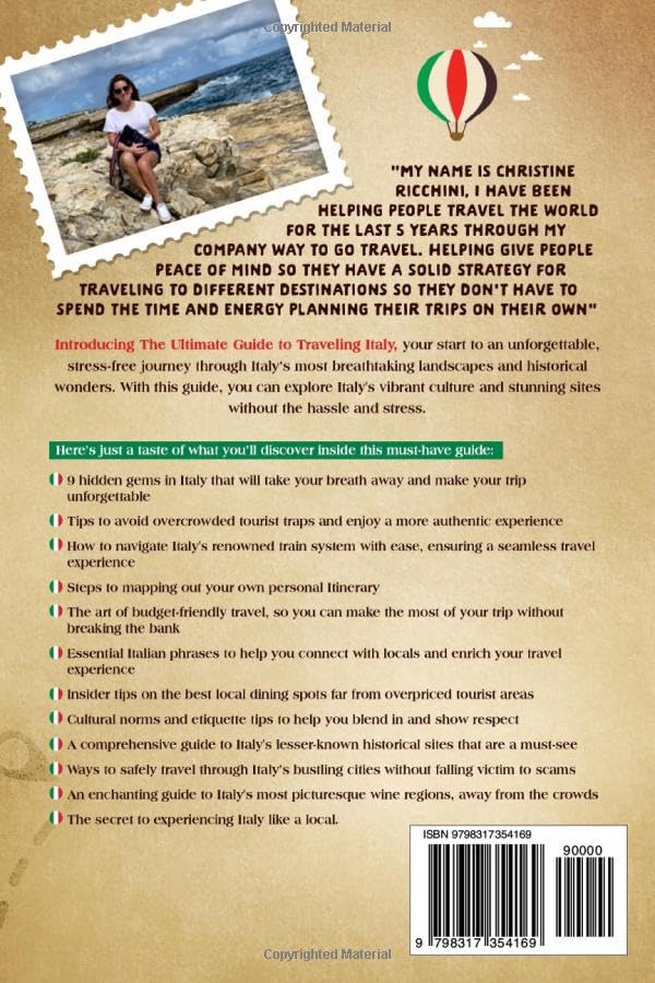 Ultimate Italy Travel Guide:: How to Efficiently Plan Your Cost-Effective Adventure, Avoid Common Mistakes, Create Safe Authentic Experiences For Your Peace of Mind - Image 2
